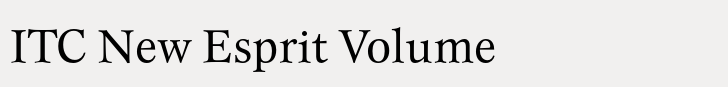 ITC New Esprit Pro Volume